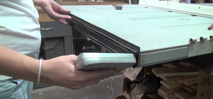 damaged steel door repair French Valley