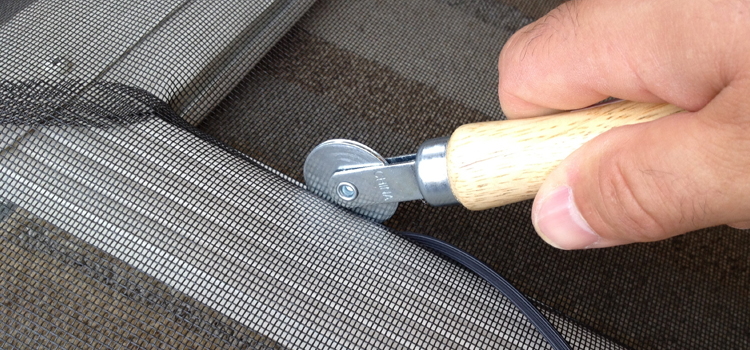 metal screen door repair in French Valley
